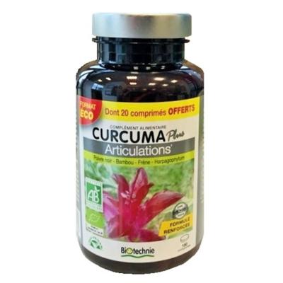 Curcuma bio Plus Articulation - 180 comprimés - Biotechnie