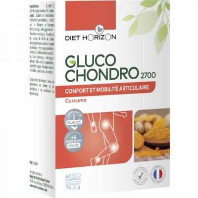 Gluco Chondro 2700 MSM - 60 comprimés - Diet Horizon