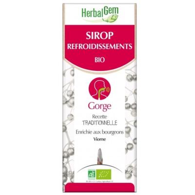 Sirop Refroidissements bio - 250 ml- Herbalgem