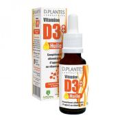 Vitamine D3 issue de la lanoline - 20 ml - D.Plantes Laboratoire