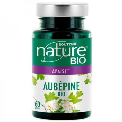 Aubépine bio - 60 gélules - Boutique Nature