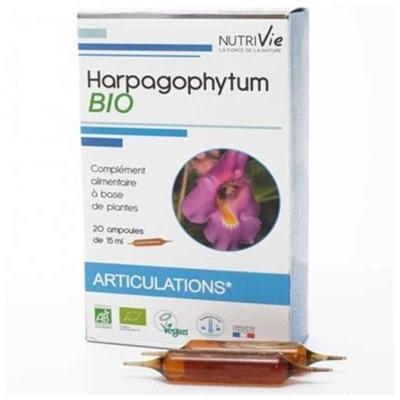 Harpagophytum bio - 20 ampoules - Nutrivie