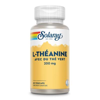 L théanine 200 mg - 45 capsules - Solaray 