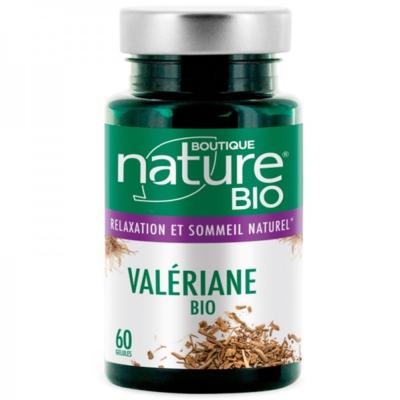 Valériane bio - 60 gélules - Boutique Nature