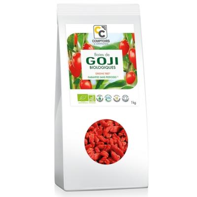 Baies de goji bio séchées - 400 grammes - Comptoirs et Compagnies