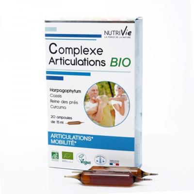 Complexe Articulations bio Nutrivie - 20 ampoules