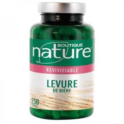 Levure de bière revivifiable - 250 gélules - Boutique Nature