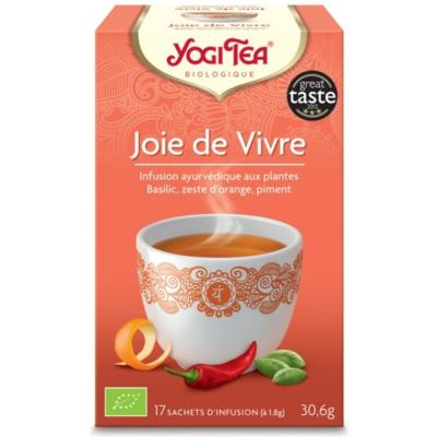 Joie de Vivre bio - Infusion 17 sachets - Yogi Tea