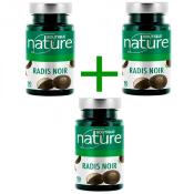 Radis noir - 3 botes de 90 glules - Boutique Nature