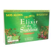 Elixir du Sudois bio sans alcool, 20 ampoules