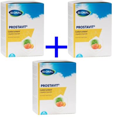 Prostavit - 3 boîtes de 80 capsules- Bional