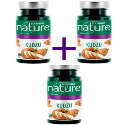 Kudzu - 3 boîtes de 90 gélules - Boutique Nature