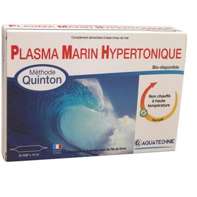Plasma marin Hypertonique - 20 ampoules