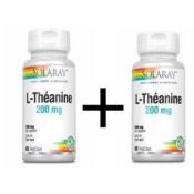 L thanine - 2 botes de 45 capsules - Solaray