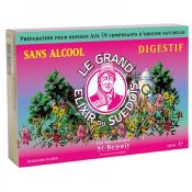 Elixir du suédois sans alcool, 20 ampoules