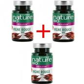 Vigne rouge bio - 3 botes de 60 glules - Boutique Nature