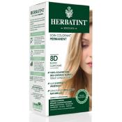 Coloration cheveux blond clair doré 8D - 150 ml - Herbatint