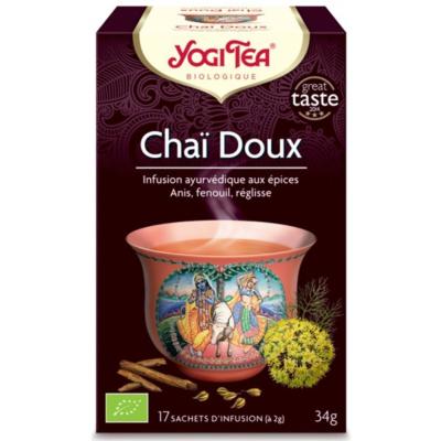 Chaï Doux bio - Infusion 17 sachets - Yogi Tea