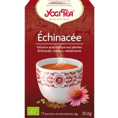 Échinacéa bio - Infusion 17 sachets - Yogi Tea