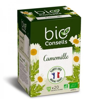 Infusion Camomille bio - 20 sachets - Bio Conseils