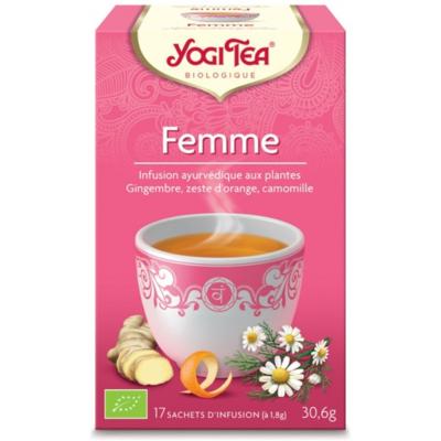 Femme bio - Infusion 17 sachets - Yogi Tea