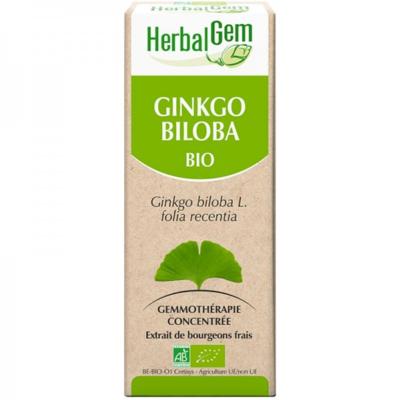 Ginkgo biloba bio macérat bourgeons frais - 50 ml- Herbalgem