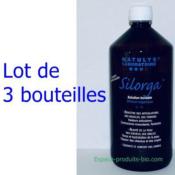 Silorga silicium organique - 3 bouteilles de 1 litre - Natulys Laboratoire