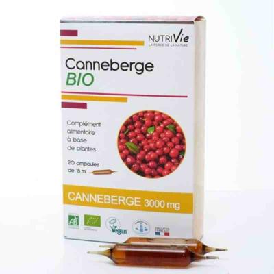 Canneberge bio - 20 ampoules