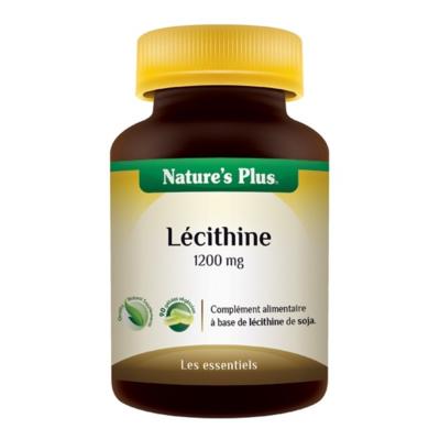 Lécithine de soja 1200 mg - 90 capsules - Nature's Plus
