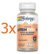 Lutéine 24 mg - 3 boîtes de 60 capsules - Solaray