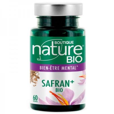 Safran + bio - 60 gélules - Boutique Nature