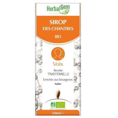 Sirop des chantres bio - 250 ml- Herbalgem